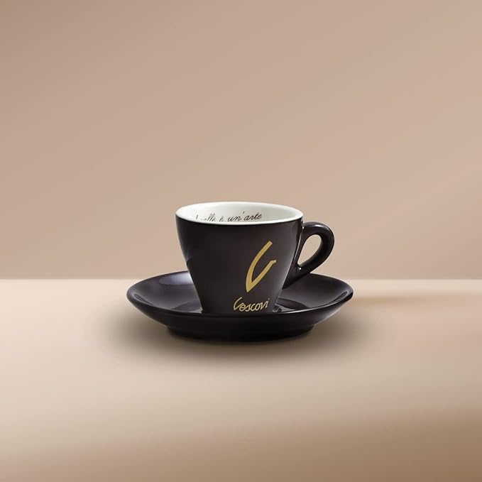 V Vescovi 100% Arabica Ground Espresso โ Medium Roast Italian Coffee โ For Moka, French Press & Pour Over โ 8.8 oz (250g)