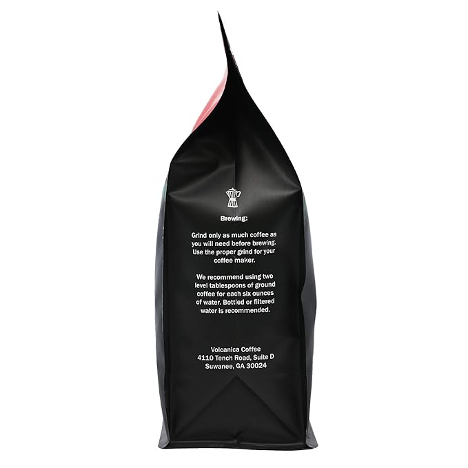 VOLCANICA COFFEE COMPANY Guatemala Antigua Coffee, Reserve, Dark Roast, Whole Bean, Fresh Roasted, 16-ounce