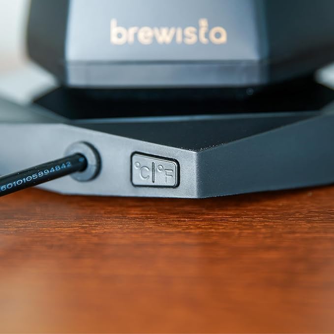 Brewista X Series Electric Gooseneck Kettle, Stainless Steel Water Boiler, Precise Digital Temperature Control, Fast Boiling, Keep Warm, Auto Shut-Off for Pour-Over Coffee & Tea, Home, 0.8L, White