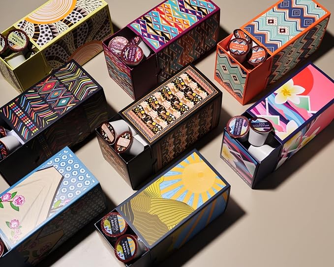 Atlas Coffee Club Coffee Pods – Light/Medium Roast, Single-Origin Tanzania, 24 Count – Compatible with Keurig K-Cup Brewers – 100% Recyclable, Premium Arabica Coffee