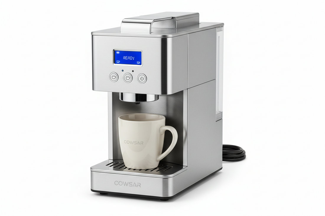 ☕ Smart Brewing for Busy Spaces: COWSAR Commercial Single Serve Coffee Maker
