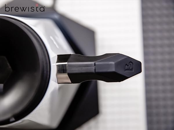 Brewista X Series Electric Gooseneck Kettle, Stainless Steel Water Boiler, Precise Digital Temperature Control, Fast Boiling, Keep Warm, Auto Shut-Off for Pour-Over Coffee & Tea, Home, 0.8L, White