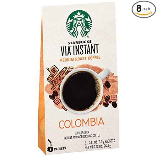 Starbucks VIA Instant Columbia Coffee - 8ct (Pack of 8)