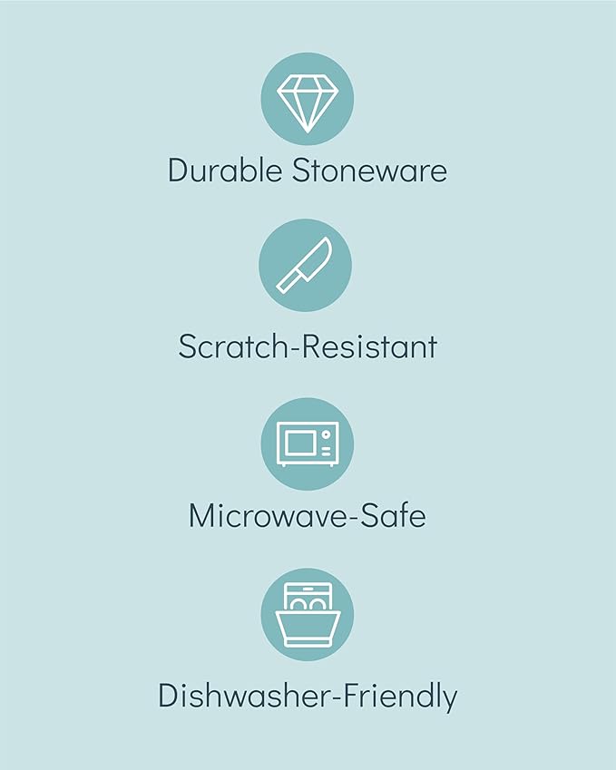 Stoneware Coffee Mugs Set of 2, Stylish Coffee Mug Set modern beige-blue, 14.5 Oz Coffee Cups Ceramic, Dishwasher and Microwave Safe Mug, Solid Ceramic Mug, Mediteran Coffee Cup Set, Large