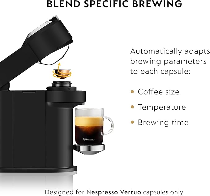 Nespresso Vertuo Next Deluxe Coffee and Espresso Maker by Breville