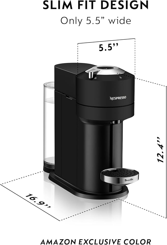 Nespresso Vertuo Next Deluxe Coffee and Espresso Maker by Breville