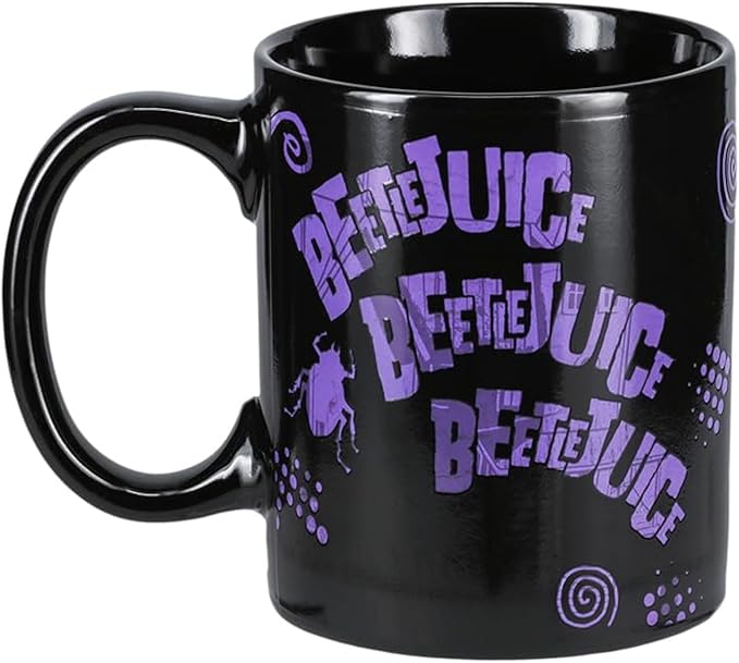 Paladone Beetlejuice Heat Changing Mug - Officially Licensed Horror Movie Merch, Ceramic Coffee Cup 10 oz
