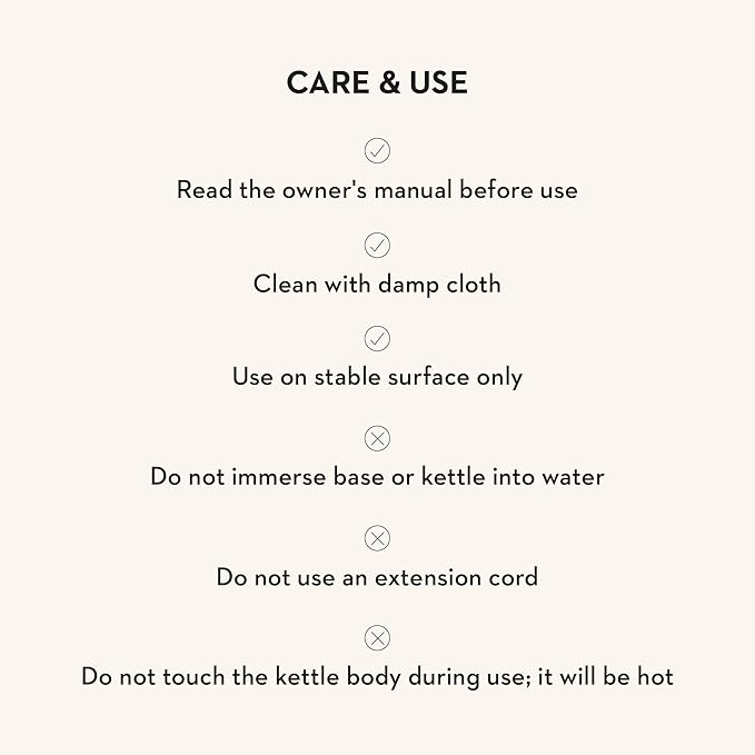 MACKENZIE-CHILDS Electric Kettle, Stainless-Steel Tea Kettle, Gray-and-White Sterling Check