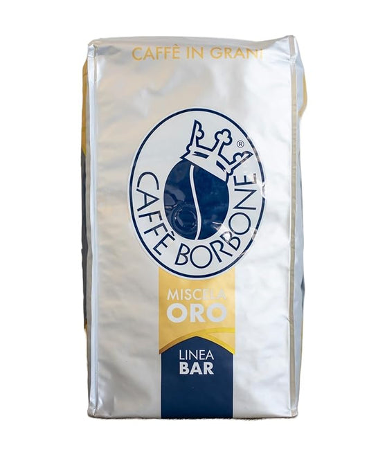 Caffè Borbone Whole Bean Coffee, Medium-Dark Roast, Gold Blend, Authentic Italian Coffee, 2.2 lb Bag