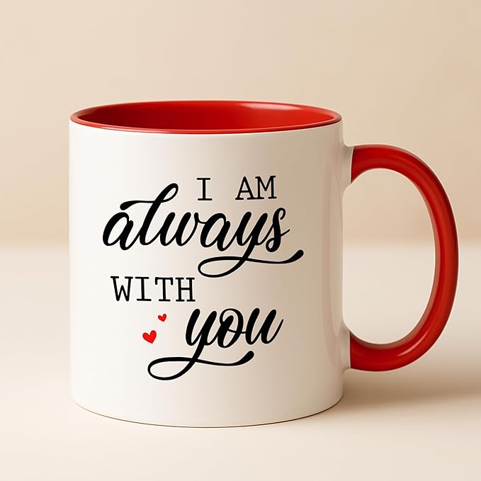 Personalized Memorial Coffee Mug – Cardinal Butterfly Ceramic Cup – Custom Remembrance Gift for Loss of Loved One – Sympathy Cup for Husband, Wife, Mother, Father, or Parents
