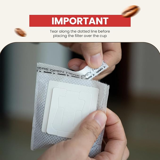 Mondo Drip Coffee Mix (20 Pack) USDA Organic - Variety Pack, Single Serve, Pour Over Pouch Bags, Pre-Filled 100% Arabica, Medium Roast