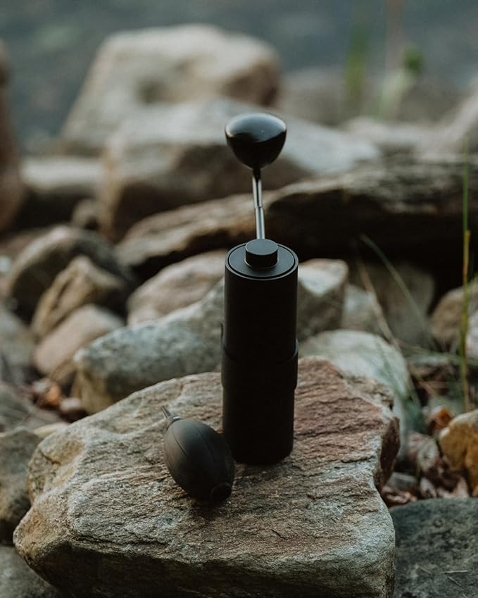 Normcore Manual Coffee Grinder V2 - Hand Coffee Grinder with Stainless Steel 38mm Contemporary Conical Burr - Adjustable Settings - For Aeropress, Espresso, Pour over, French Press