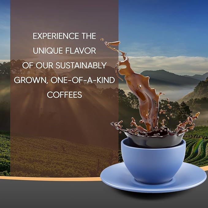 Cafés Granell – Kopi Luwak + Blue Mountain Coffee | Exotic Collection | Fresh Whole Gourmet Beans | JACRA Certified | 100% Arabica Coffee-Premium Medium Roast | 3.53oz