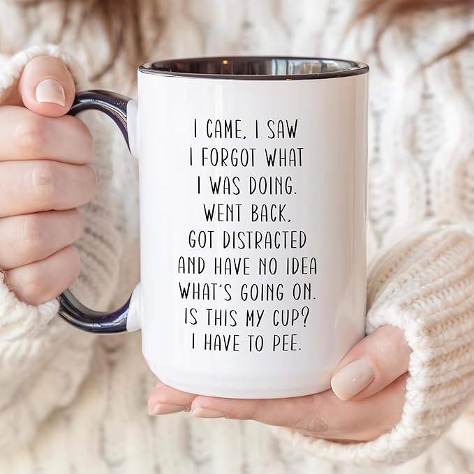 Personalized Funny Coffee Mug – Custom Name Gag Gift Cup with Photo and Hilarious Quote – Unique White Elephant Exchange Christmas Mug for Men, Women, Mom, Dad, Friends