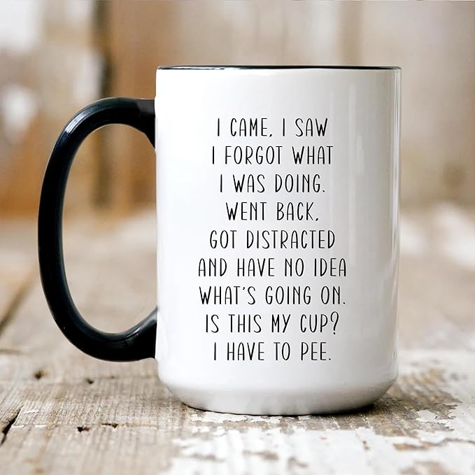 Personalized Funny Coffee Mug – Custom Name Gag Gift Cup with Photo and Hilarious Quote – Unique White Elephant Exchange Christmas Mug for Men, Women, Mom, Dad, Friends