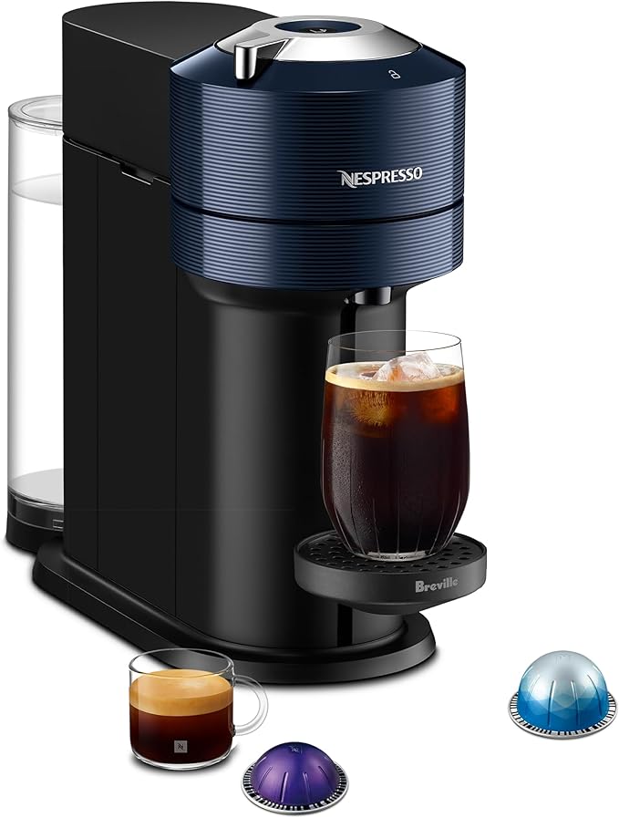 Nespresso Vertuo Next Coffee and Espresso Maker by Breville, Navy