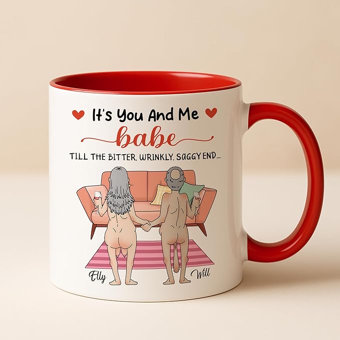 Personalized Mr and Mrs Coffee Mug Set – Funny Custom Couple Gift with Names for Wedding, Anniversary, Engagement, or Valentine’s Day – Unique Husband and Wife Coffee Cups