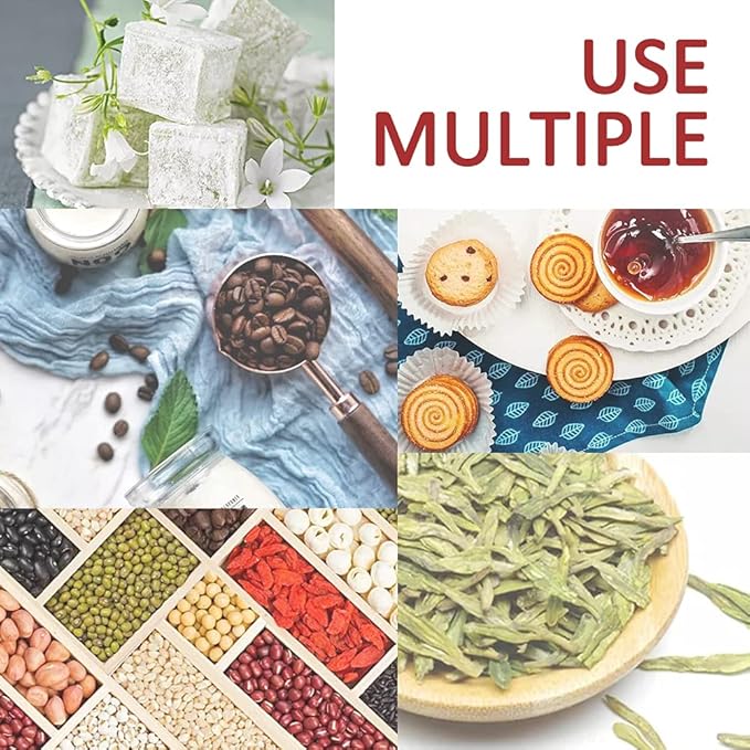 Coffee Bags with Valve (50pcs,8oz) Red High Barrier Aluminumed Foil Flat Bottom Standing Coffee Beans Storage Bags,Reusable Heat Sealable Side Zipper Pouches for Home or Store