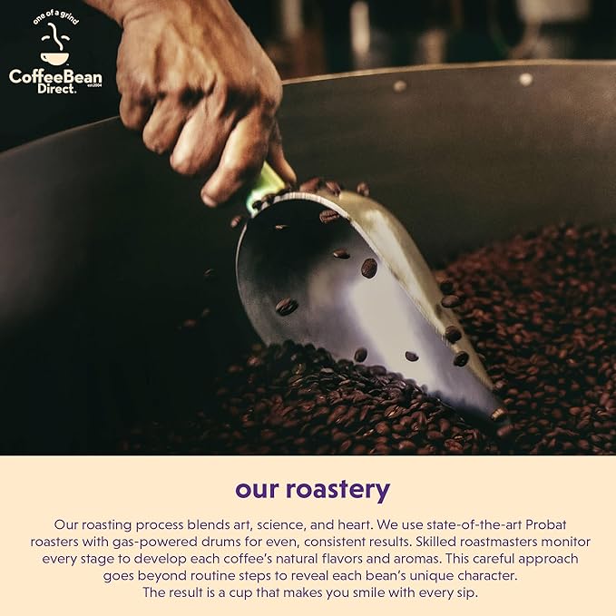 Coffee Bean Direct Light House Blend, Whole Bean Coffee, Light Roast, 5 Pound Bag (Pack of 1)