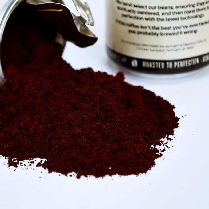 Pretentious Coffee - Decaf, Really? - Med Roast - 1/2lb Can, Ground Coffee