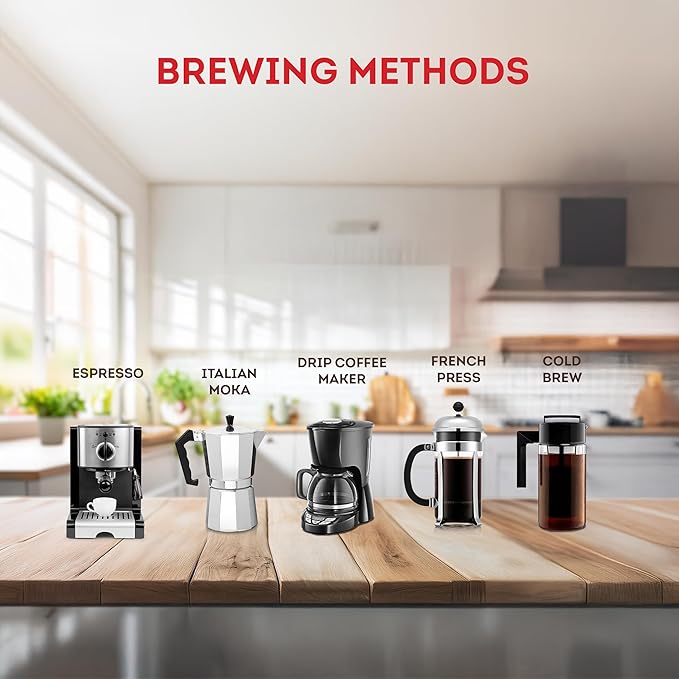 Café Santo Domingo, 16 oz Bag, Whole Bean Coffee, Medium Roast - Product from the Dominican Republic (Pack of 4)