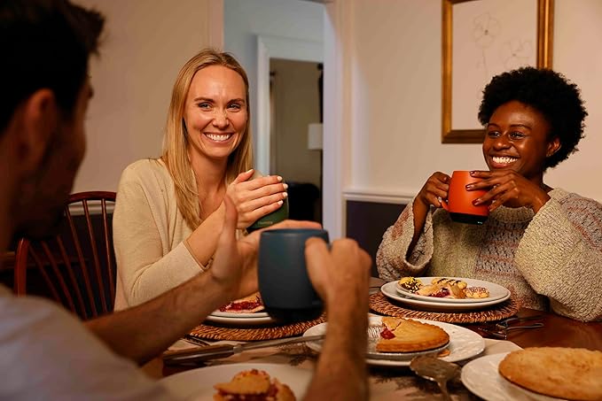 Nextmug - Temperature-Controlled, Self-Heating Coffee Mug (Violet - 14 oz.)