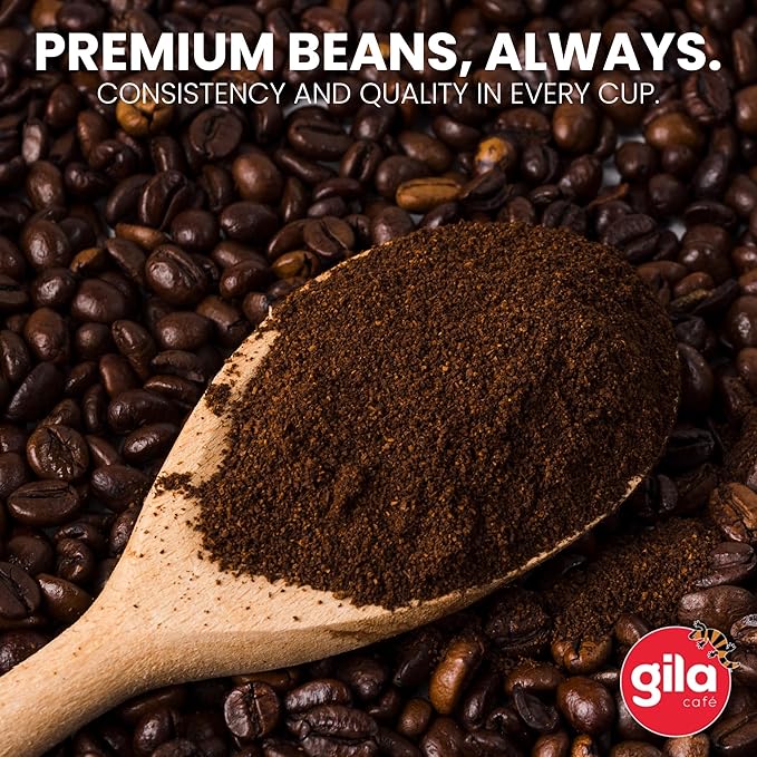 gila café Ground Coffee Medium Roast Nube de Aroma 32oz (1-Pack) - 100% Mexican Arabica Bean Coffee Grounds - Made with Coffeeberry - Chocolate, Red Berries, Hazelnuts Notes