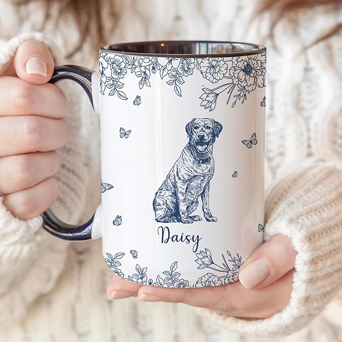 Personalized Dog Mug Custom Pet Coffee Cup With Name And Photo Unique Gift For Dog Mom Cat And Dog Lovers Customized Coffee Mug For Women Men Pet Lover Gift Personalized Mom